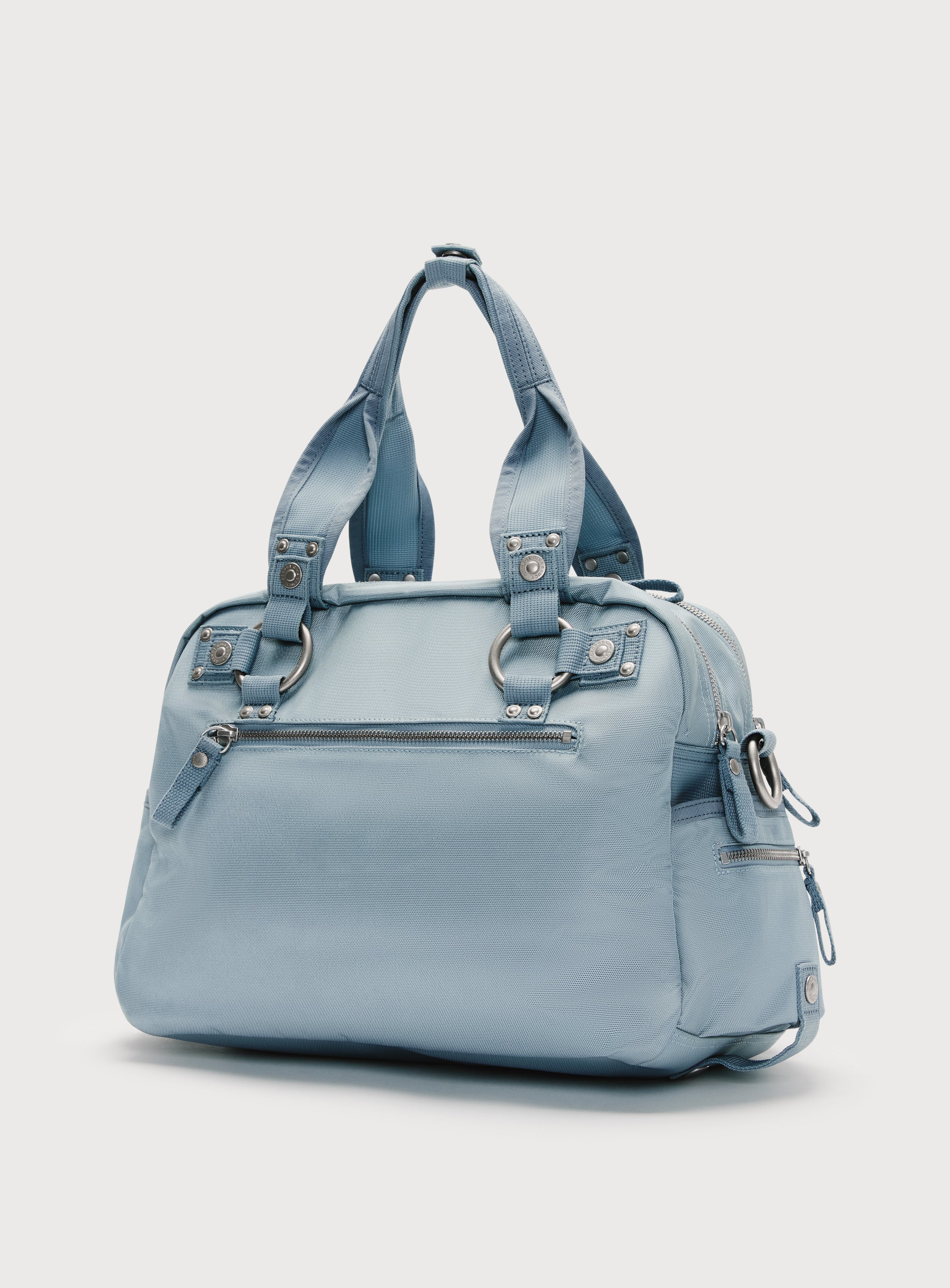 NOBLE ノーブル BRENTELLA LBIG CHAIN BAG 85L Nomad Canvas Duffel – Kodiak Leather