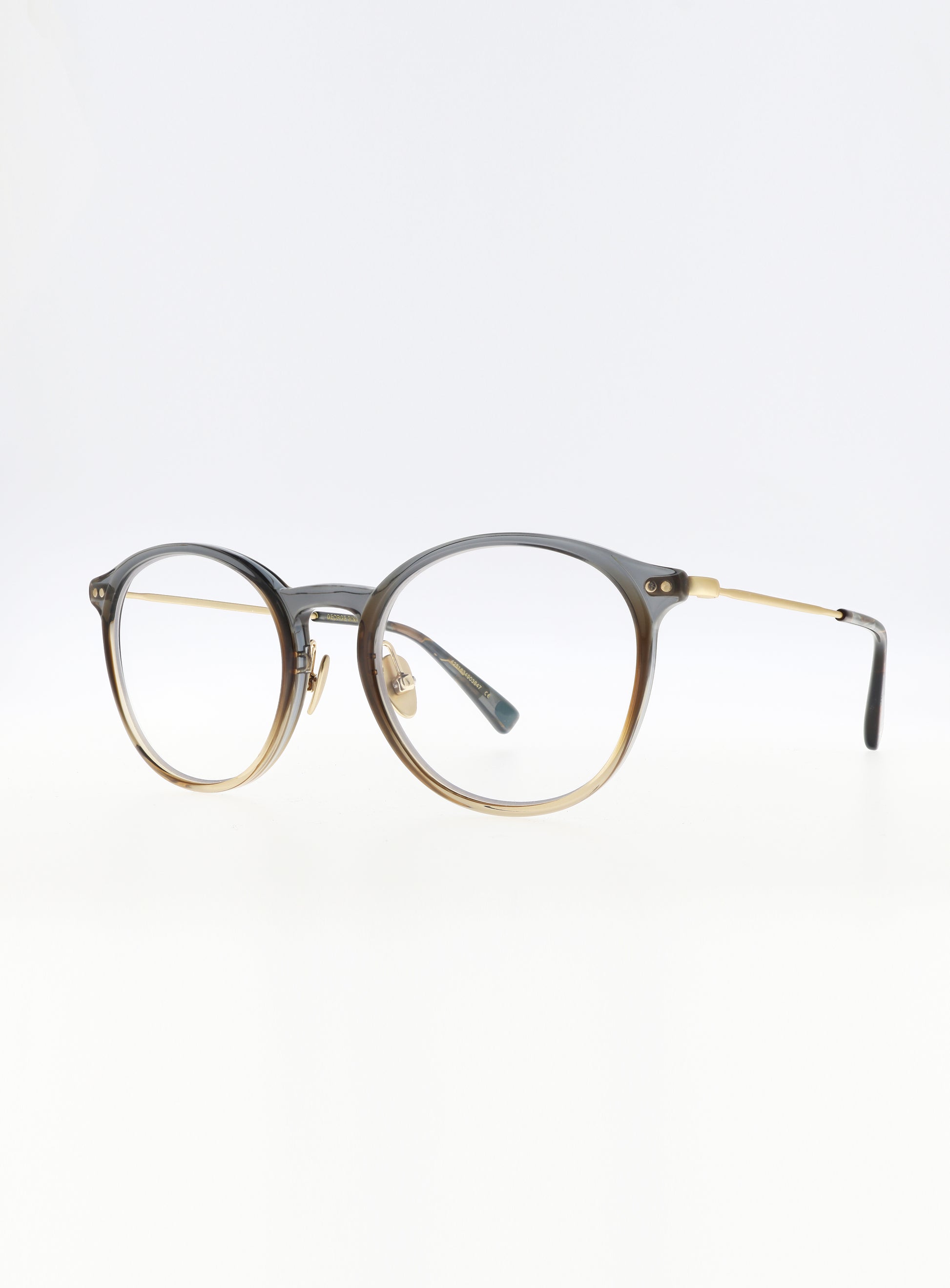 Farbe_blue brown gradient champagne matte
