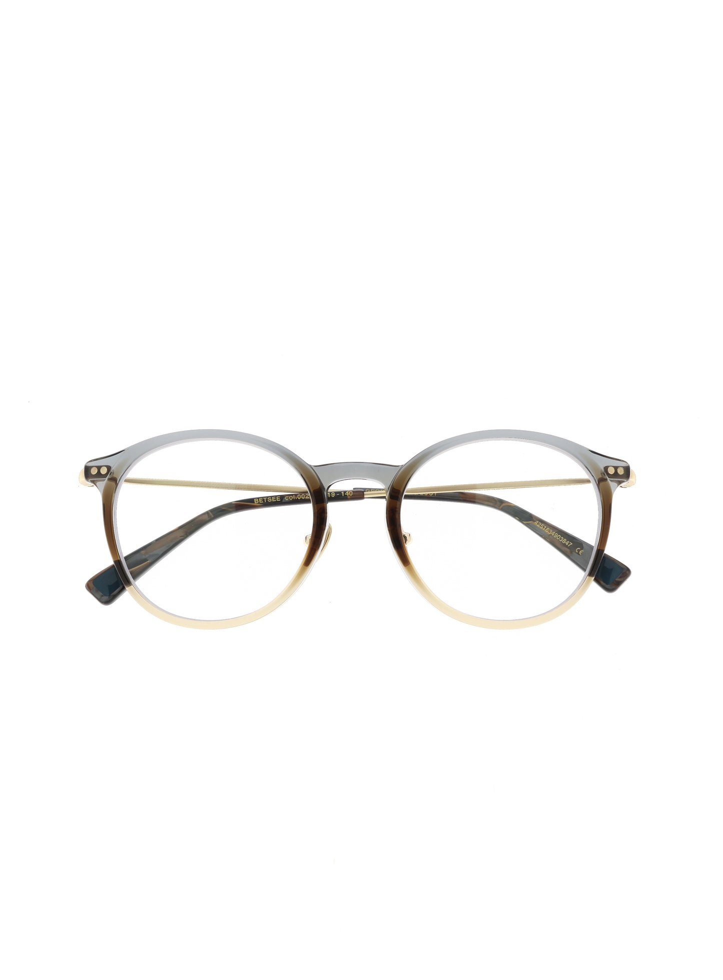 Farbe_blue brown gradient champagne matte