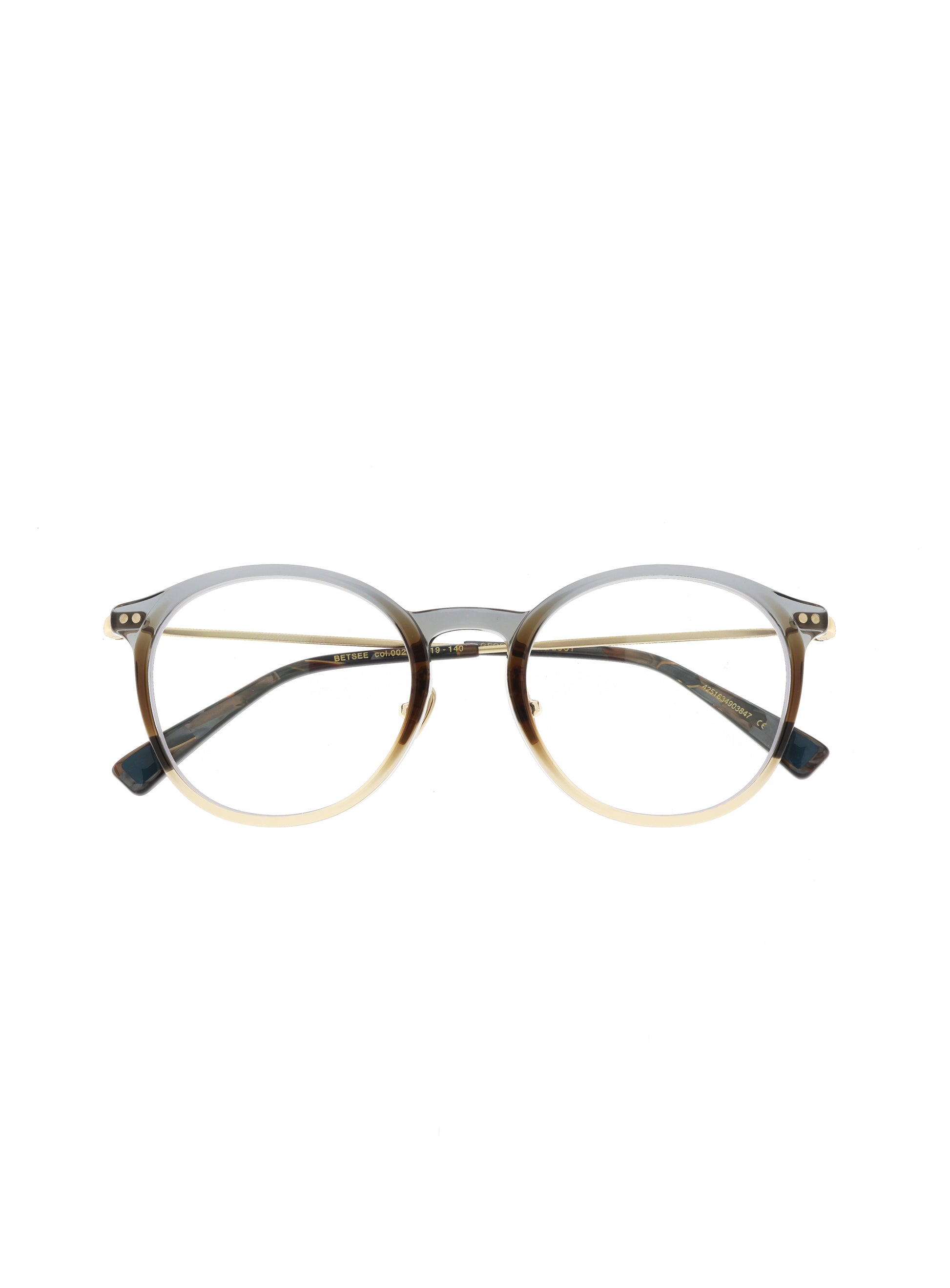 Farbe_blue brown gradient champagne matte